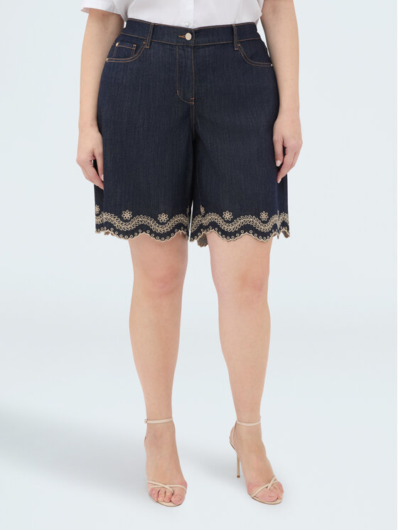 Fiorella Rubino Fiorella Rubino Szorty jeansowe P452T005378N034 Niebieski Regular Fit
