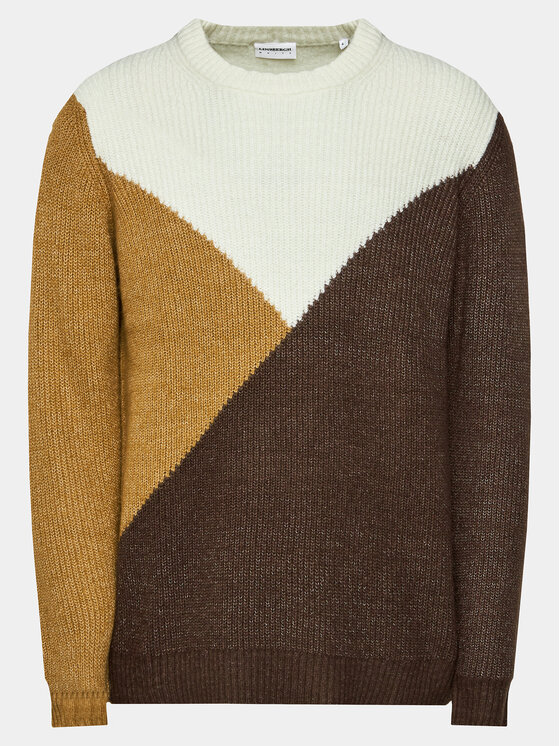 Lindbergh Lindbergh Pullover 30-804059 Braun Relaxed Fit
