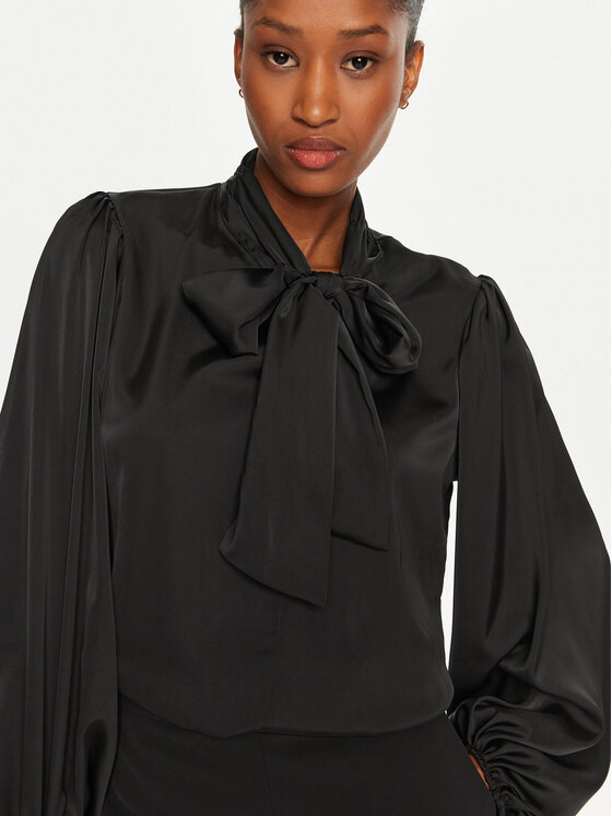 Rinascimento Rinascimento Bluse CFC0121009003 Schwarz Regular Fit