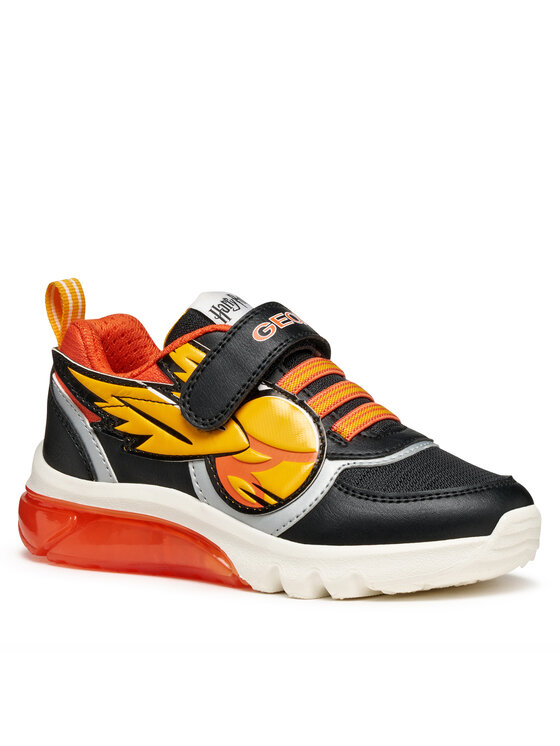 Geox Geox Сникърси J Ciberdron J56LBH 054FU C0038 D Черен