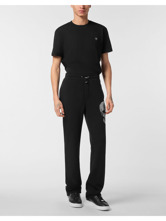 PHILIPP PLEIN PHILIPP PLEIN Spodnie dresowe 26959 Czarny Jogger Fit