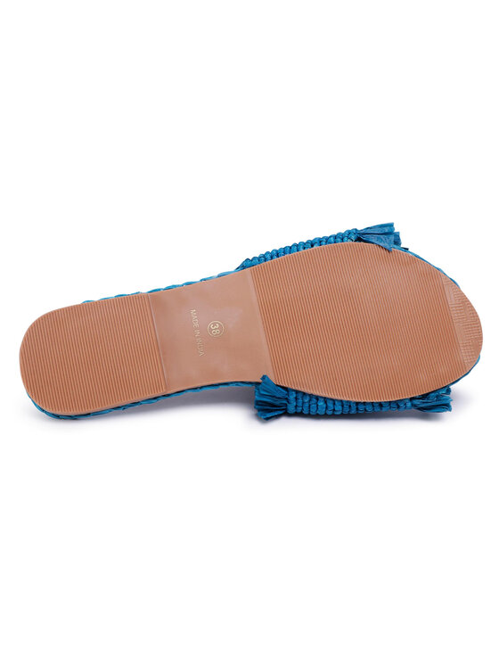 Ciabatte Leather Sandals S 1.9 Y0 Blu