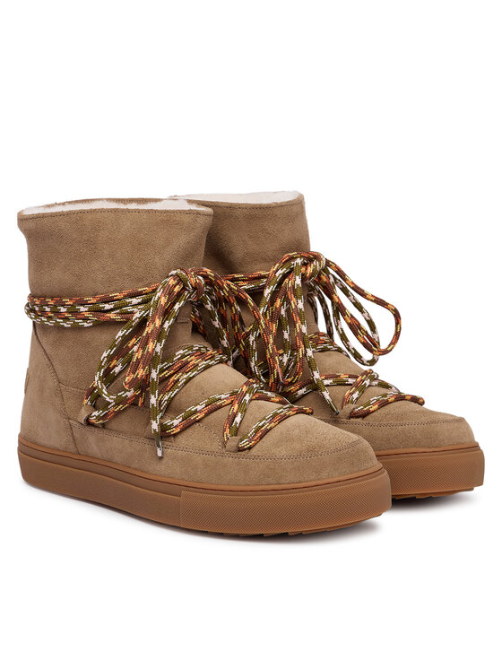Inuikii Inuikii Μπότες Χιονιού Suede Double 2001.003.0201.250 Μπεζ
