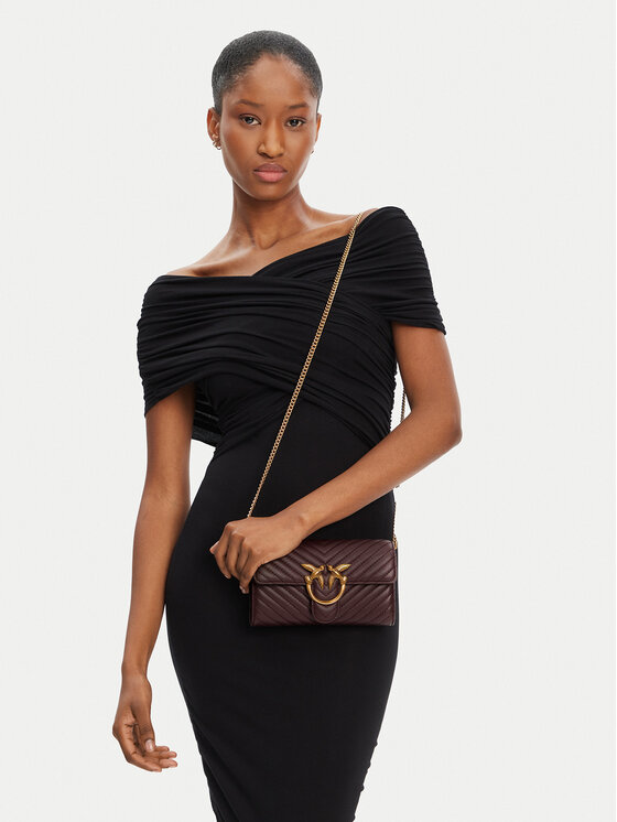 PINKO PINKO Τσάντα Love One Wallet C PE 25 PLTT 100062 A0GK Μωβ