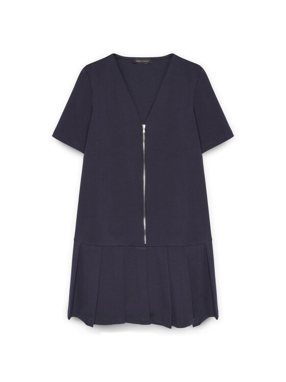 Fiorella Rubino Fiorella Rubino Vestito da giorno 7053T001698N034 Blu A-Line Fit