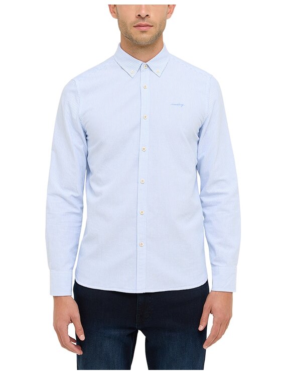 Mustang Mustang Camicia Style Edinburg Blu Regular Fit
