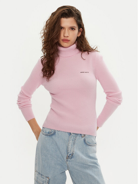 Miss Sixty Miss Sixty Rollkragenpullover 6L3RJ7311000 Rosa Regular Fit