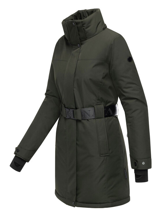 Navahoo Navahoo Kurtka zimowa Frostkuss Zielony Regular Fit