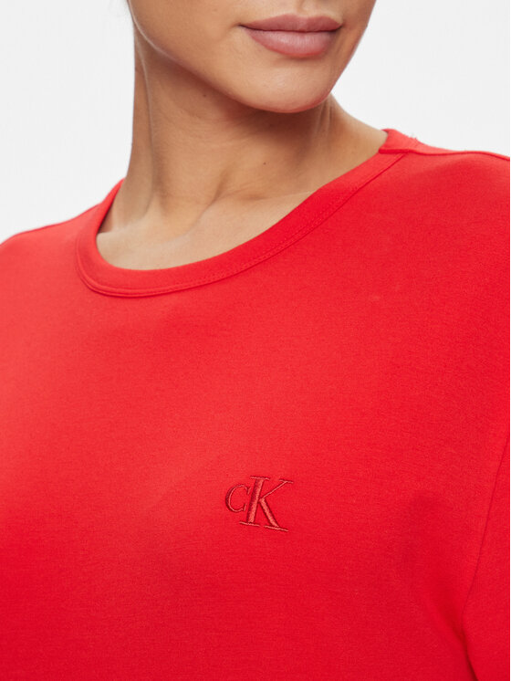 Calvin Klein Underwear Calvin Klein Underwear Pidžama 000QS7036E Sarkans Relaxed Fit