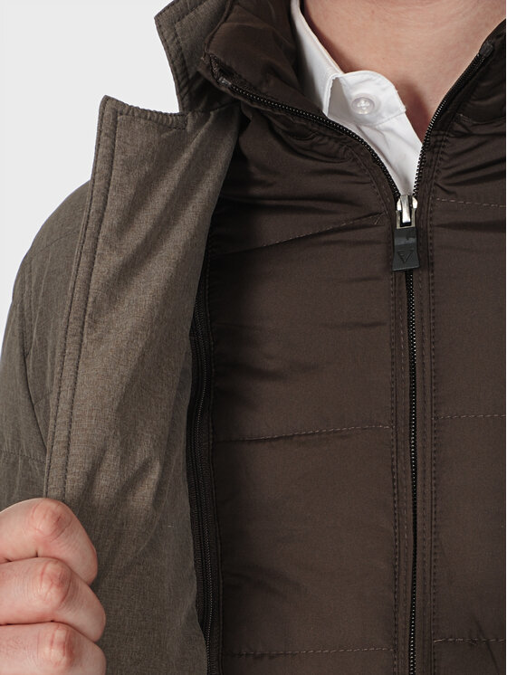 Evenemen Evenemen Kurtka przejściowa VIVERO Brązowy Slim Fit