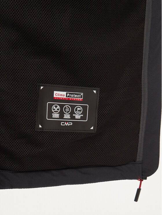 CMP CMP Μπουφάν αδιάβροχο 39A5027 Γκρι Regular Fit