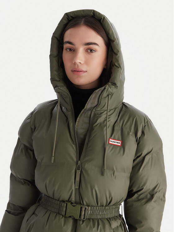 Hunter Hunter Зимова куртка Hutchison HARW0001252 Зелений Regular Fit