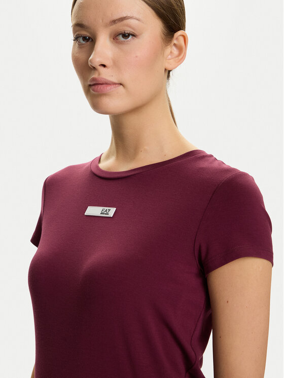 EA7 Emporio Armani EA7 Emporio Armani T-shirt 7W000673 AF12945 M5064 Bordeaux Slim Fit