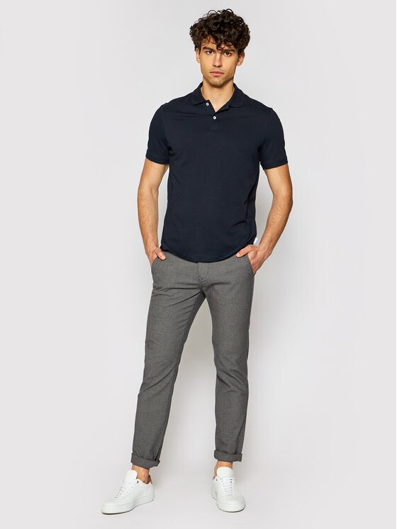 Polo 8150 75060 Blu scuro Regular Fit