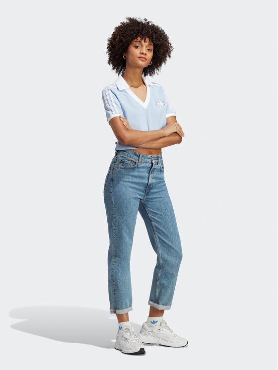 adidas crop polo