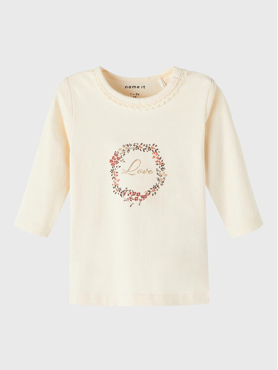 NAME IT NAME IT Блузка 13210028 Кремовий Regular Fit