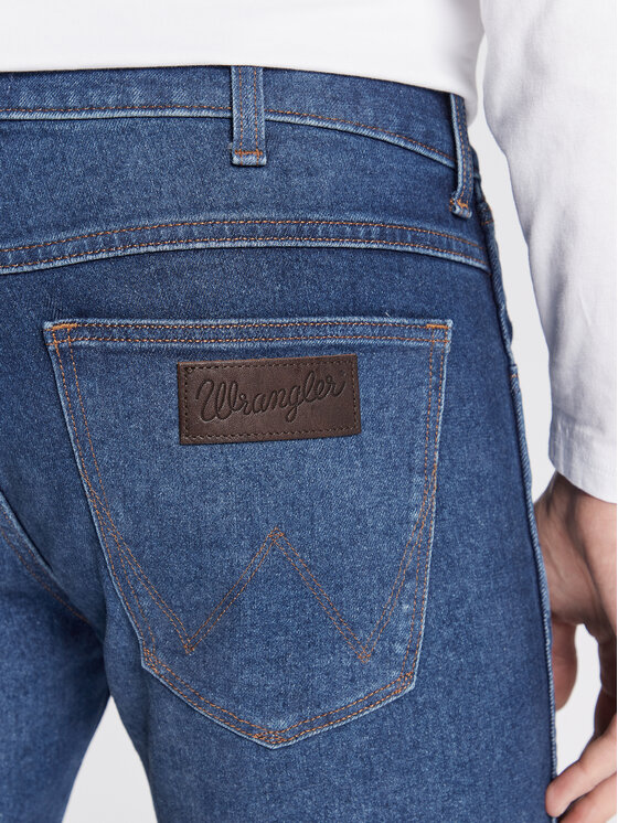 Wrangler Wrangler Jeans Larston W18SU829E 112320054 Blu Slim Taper Fit