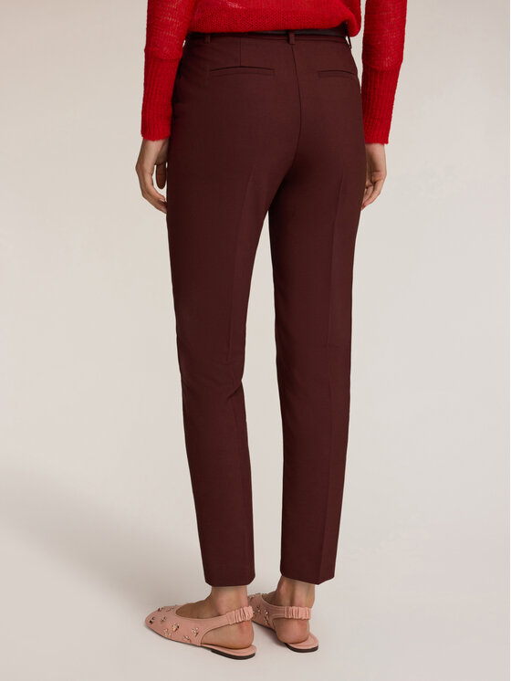 Motivi Motivi Pantaloni di tessuto P020Q004214N022 Marrone Regular Fit