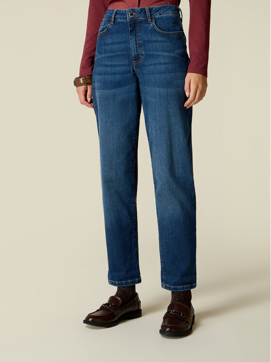 Oltre Oltre Jeans P424R009376N024 Blu Boy Fit