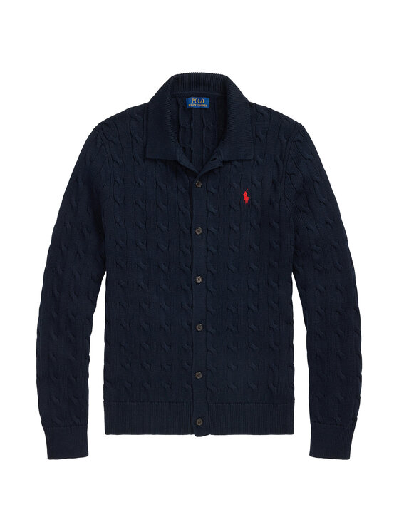 Polo Ralph Lauren Polo Ralph Lauren Kardigan 710979114002 Tumesinine Regular Fit