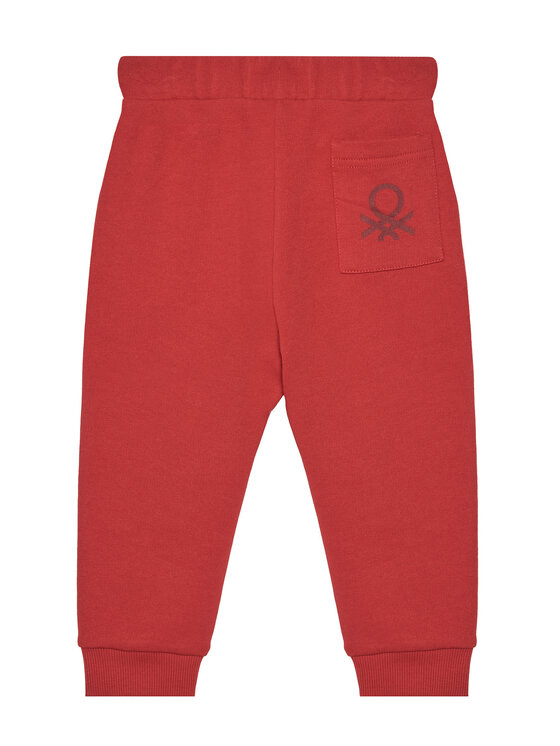 United Colors Of Benetton United Colors Of Benetton Jogginghose 3J70GF010 Rot Regular Fit