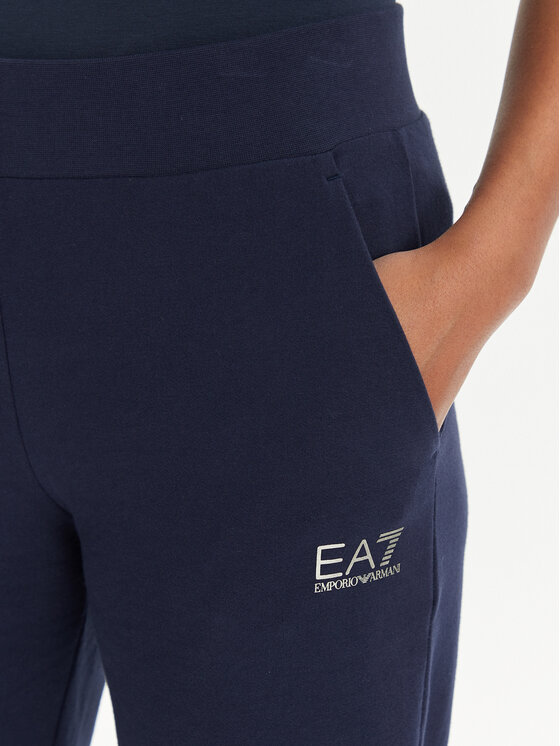 EA7 Emporio Armani EA7 Emporio Armani Spodnie dresowe 8NTP85 TJTXZ 0555 Granatowy Regular Fit