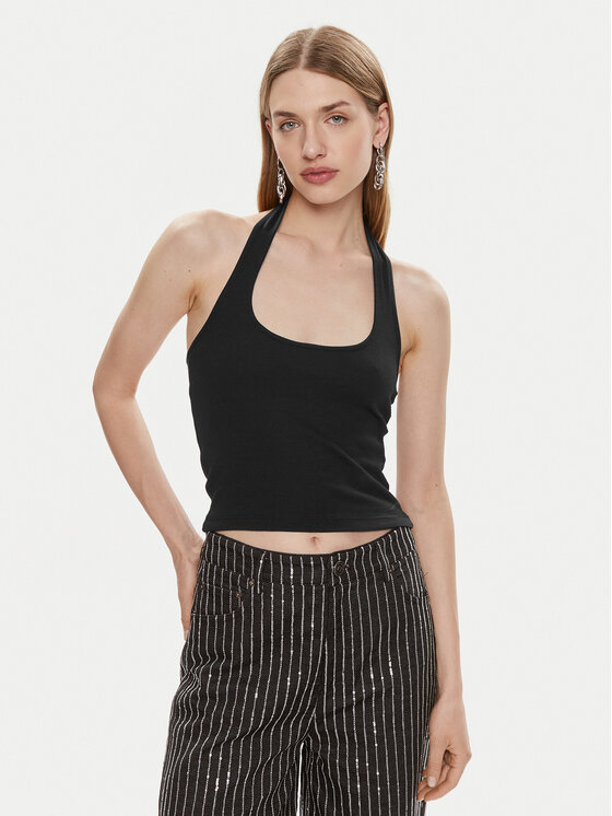Noisy May Noisy May Top Maya 27029026 Čierna Slim Fit
