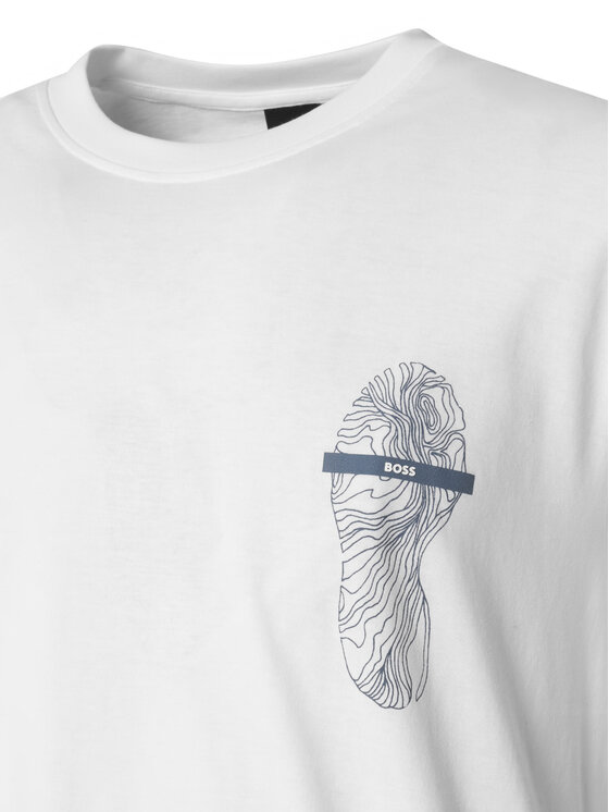 BOSS BOSS T-Shirt 50571291 Weiß Regular Fit