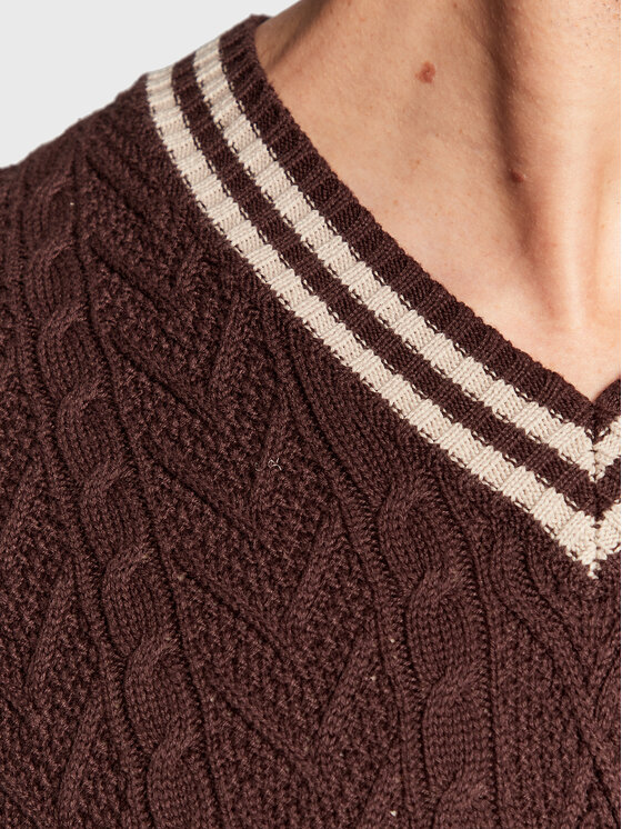 Maglione 3611747 Marrone Relaxed Fit