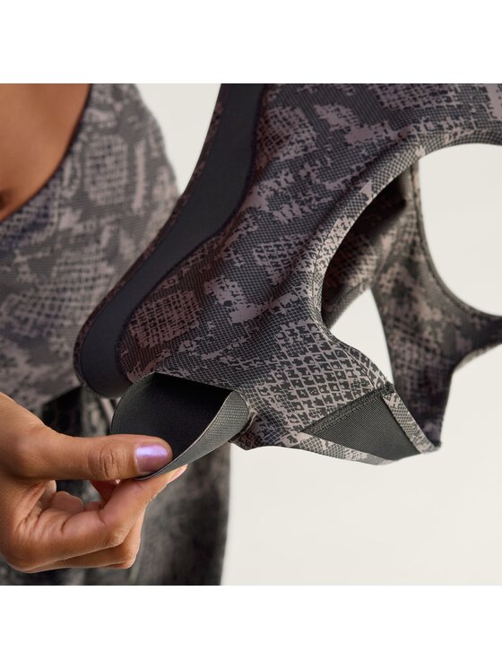 adidas by Stella McCartney adidas by Stella McCartney Biustonosz sportowy By Stella McCartney Power Impact Training Bra Medium Support Brązowy