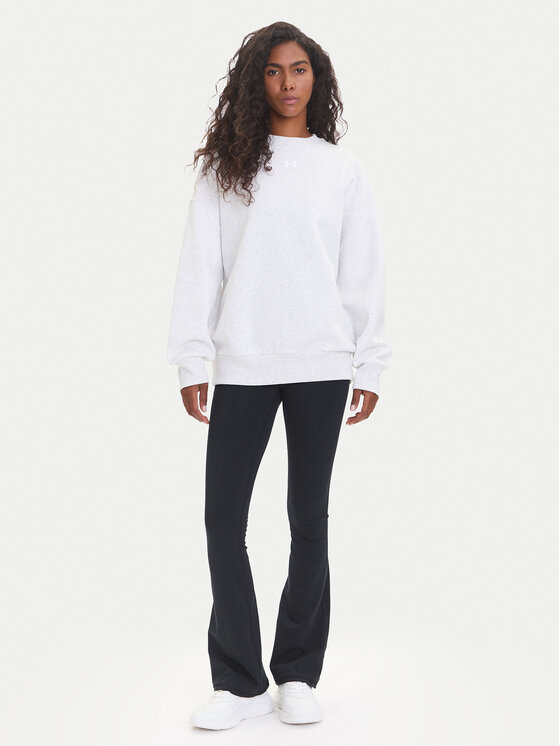 Under Armour Under Armour Felpa Ua Rival 1386463 Bianco Oversize