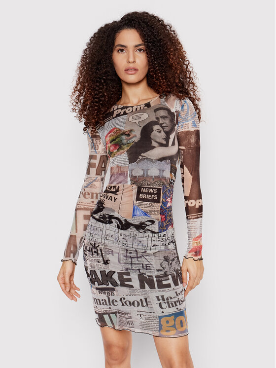 Vestito da giorno Breaking News 22SWVK49