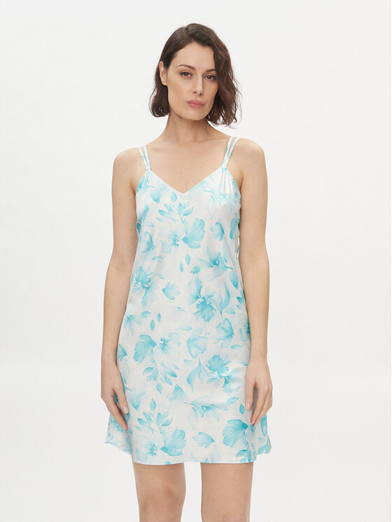 LAUREN RALPH LAUREN Lauren Ralph Lauren Noční košile ILN22318 Modrá