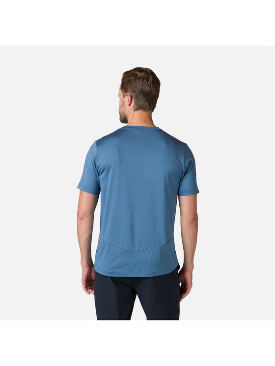 Rossignol Rossignol T-Shirt Slub Tee Niebieski Regular Fit