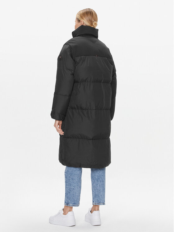 Tommy Hilfiger Tommy Hilfiger Zimné bundy New York WW0WW39749 Čierna Relaxed Fit