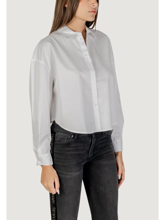 Armani Exchange Armani Exchange Camicia XW001180 AF12812 Bianco Casual Fit