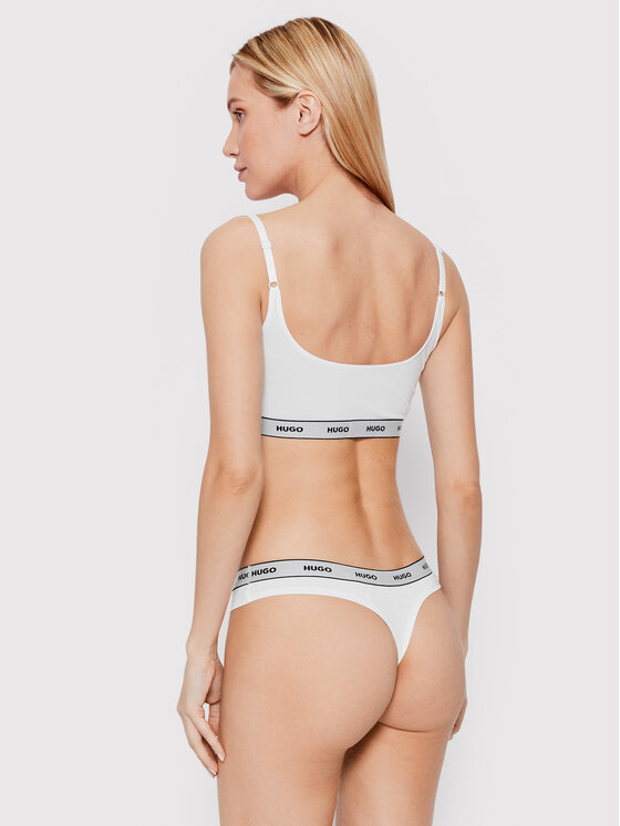 HUGO Hugo Komplet 3 par stringów 50469681 Biały