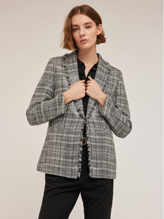 Motivi Motivi Giacca outdoor Q682Q000872N0Z3 Grigio Regular Fit