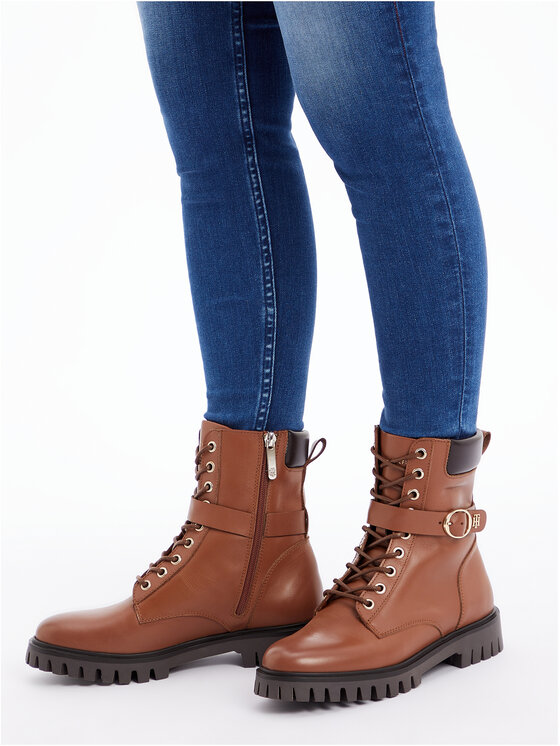 Tommy hilfiger new arrivals buckle bootie