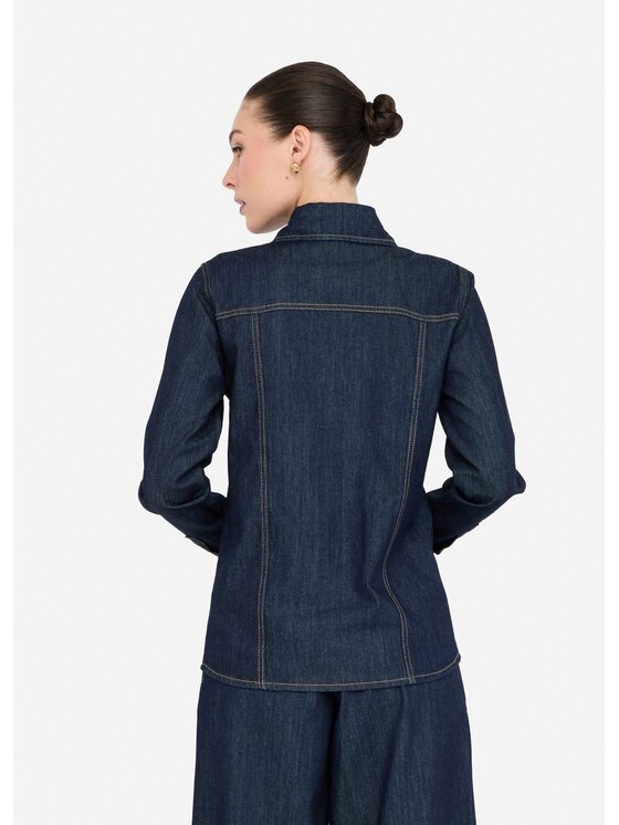Liu Jo Liu Jo Koszula UF5150D026877000 Błękitny Slim Fit