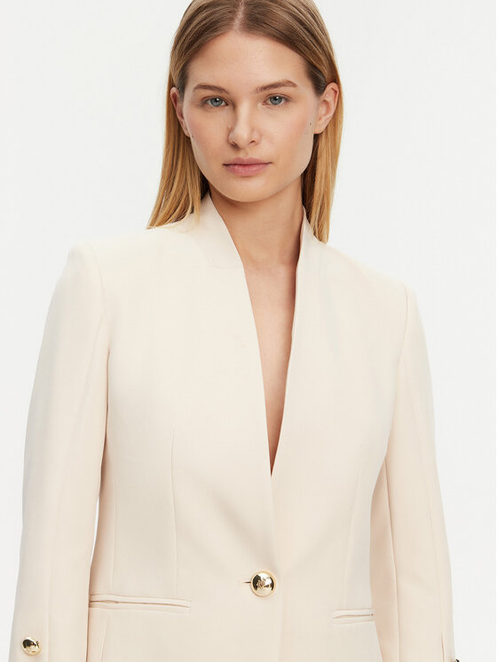 Rinascimento Rinascimento Sakko CFC0122856003 Beige Regular Fit