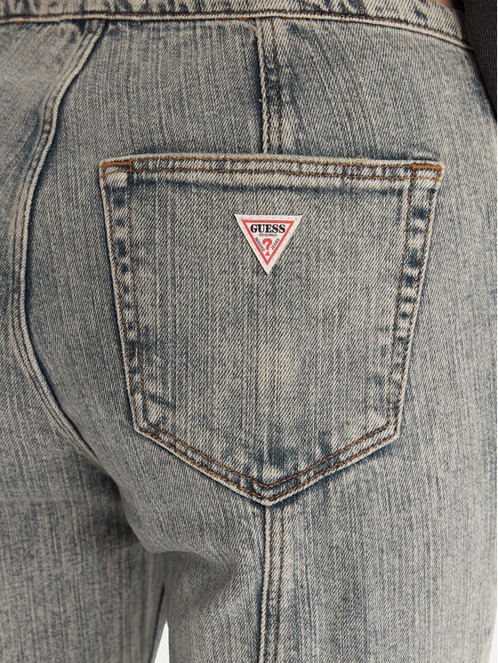 Guess Guess Jeansy W6RA2 WD6671 Niebieski