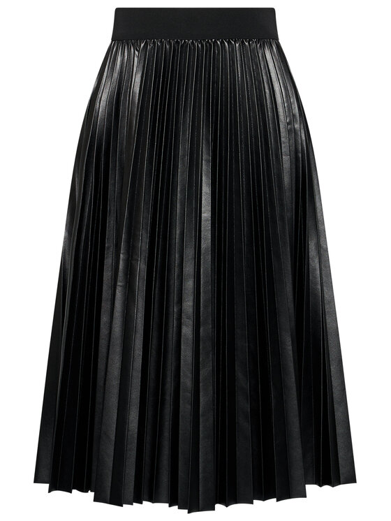 Gonna in similpelle Flaviana 61040620 Nero Flared