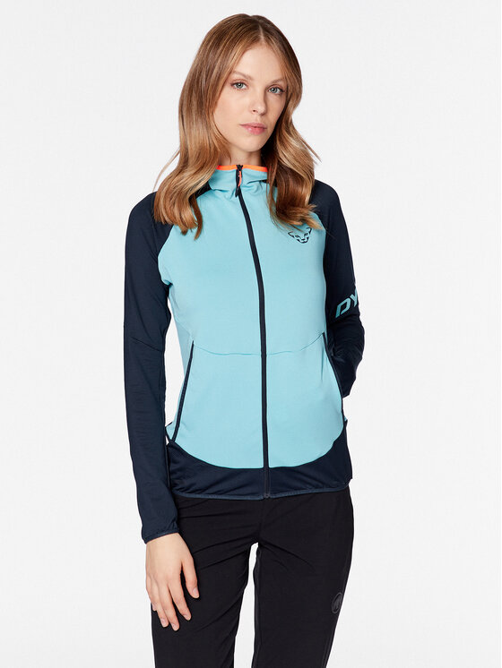 Dynafit Bluză tehnică Transalper Light 08-71177 Albastru celest Regular Fit