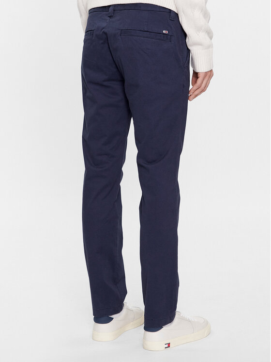Tommy Jeans Tommy Jeans Pantaloni chino DM0DM16758 Blu scuro Slim Fit