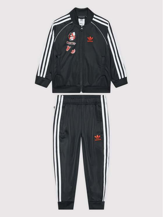 adidas Jogginganzug Disney Mickey and Friends HB9534 Schwarz Regular Fit Modivo.at