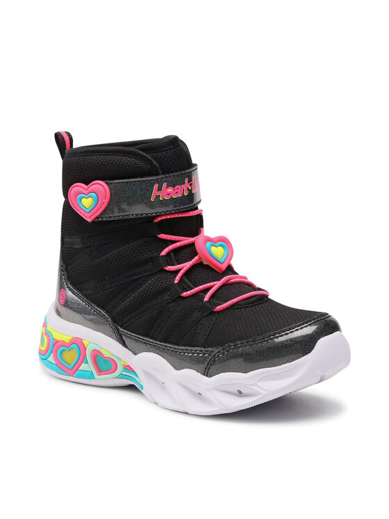Skechers Skechers Trzewiki Love to Shine 302661L/BKHP Czarny
