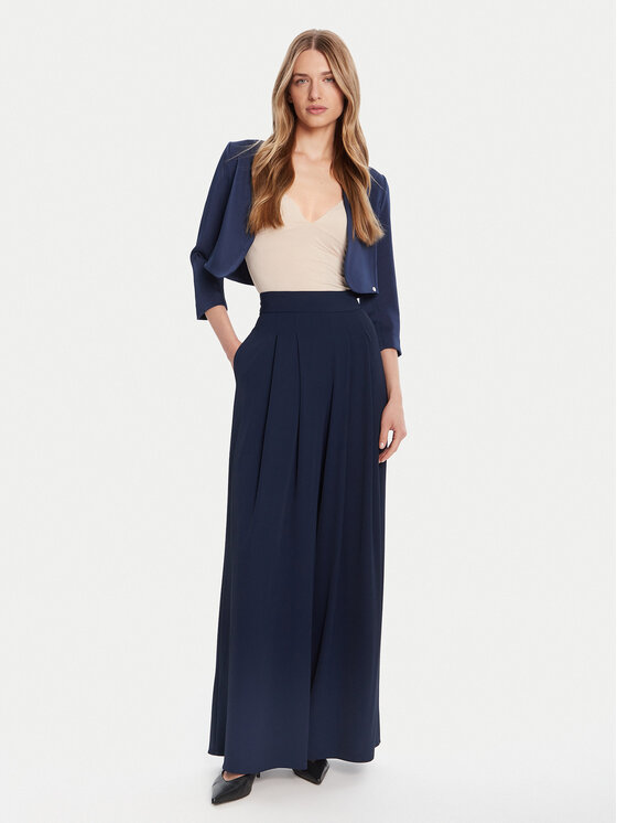 Rinascimento Rinascimento Bolerko CFC0125060003 Granatowy Regular Fit