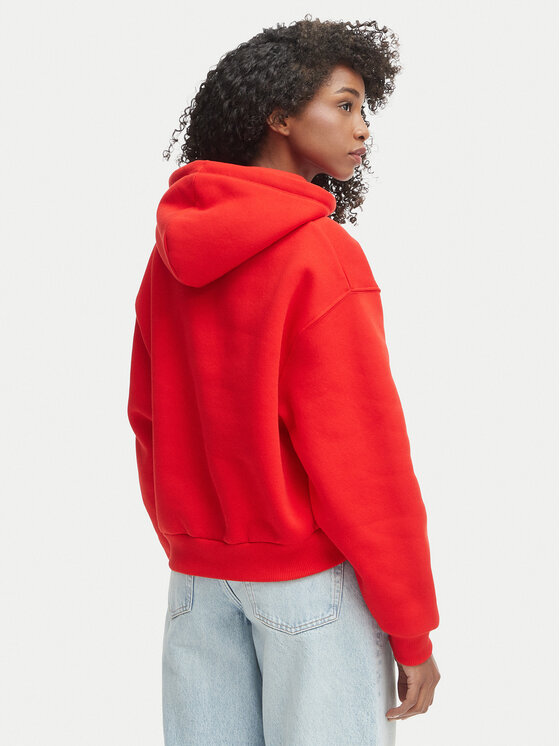 Tommy Hilfiger Tommy Hilfiger Sweatshirt WW0WW47832 Rot Regular Fit