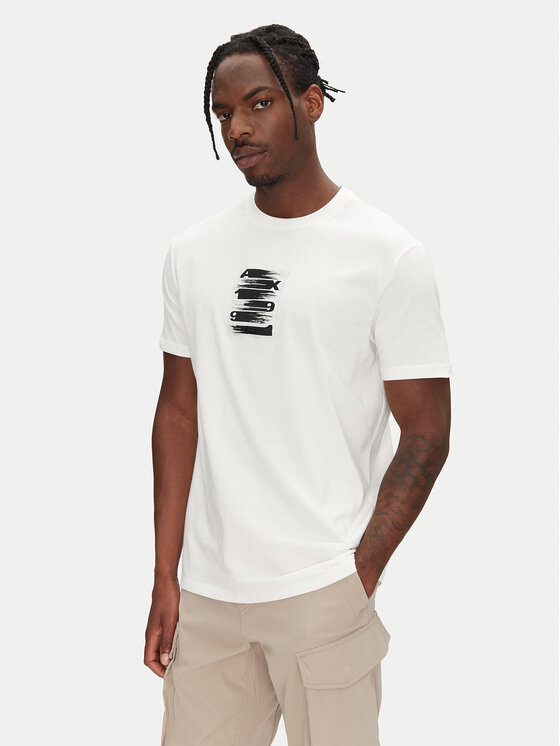 Armani Exchange Armani Exchange T-Shirt XM000548 AF10362 U0009 Biały Regular Fit